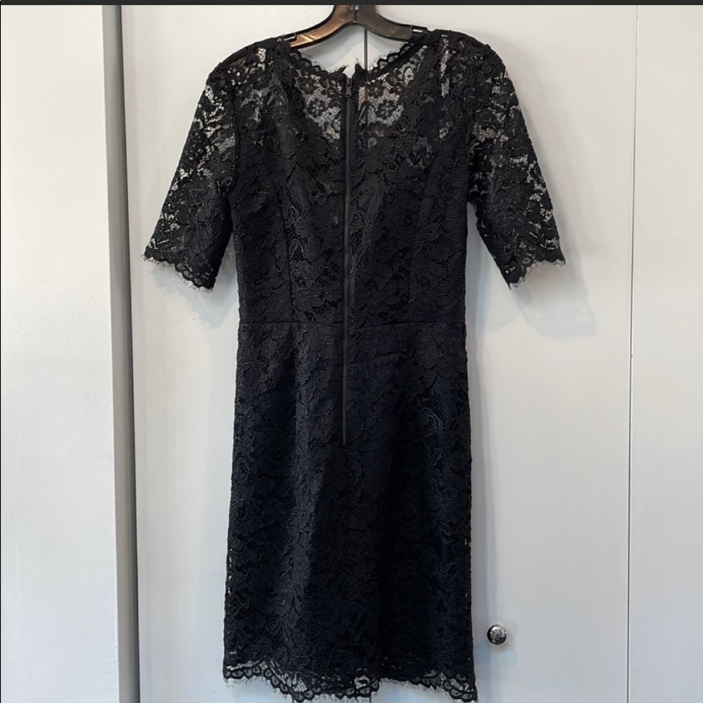 Shoshanna Black Lace Mini Dress - Picture 3 of 7